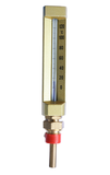 直型角型金屬外殼玻璃管溫度計